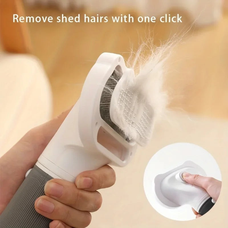 • 3-in-1 Dog Water Blower & Hair Dryer | Professional Pet Deshedding & Styling Machine | Quiet Dog Comb & Beauty Artifact for Teddy & All Breeds 🐶✨
