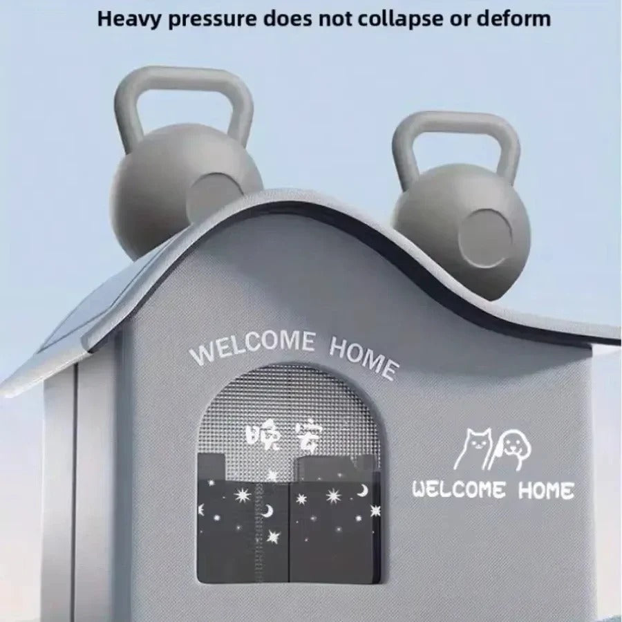 Summer Pet Ice House Bed | Non-Electric Air Conditioning Cooling Kennel | Heavy Duty Four Seasons Load-Bearing Cat & Dog Cave 🐱🐶