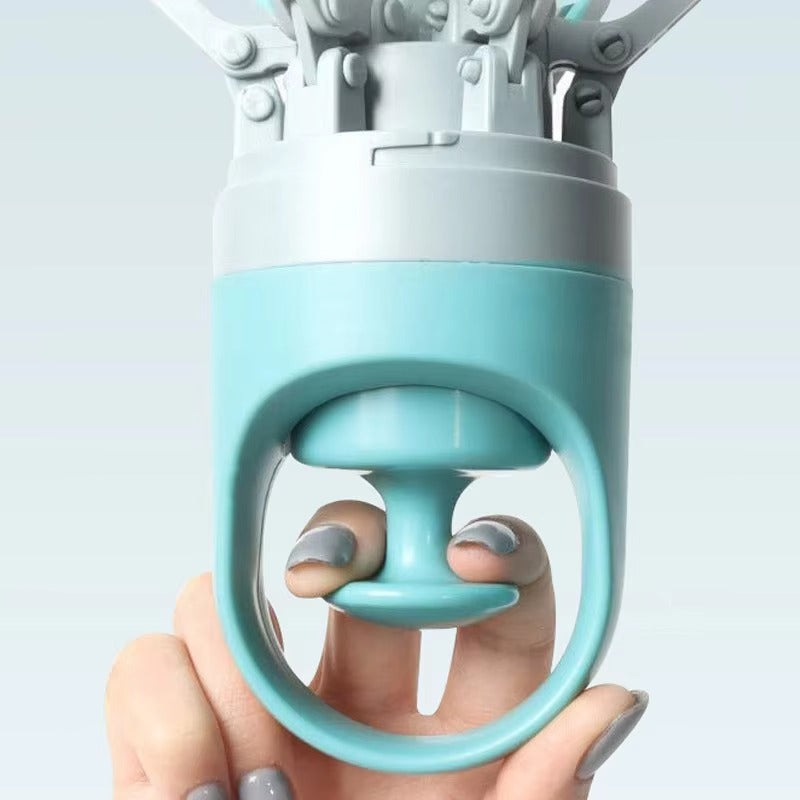 • Portable Six-Claw Dog Poop Scooper | Outdoor Pet Toilet Garbage Bag Dispenser | Heavy-Duty Waste Pickup Cleaner Tool with Built-in Bags 🐶✨