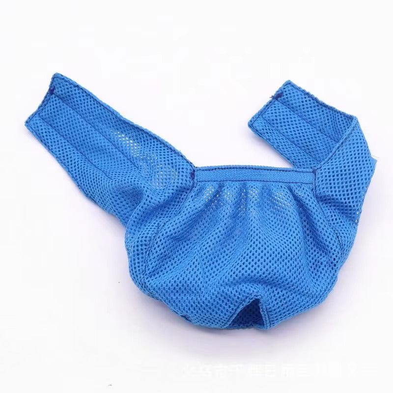 Comfortable Breathable Cat Muzzle for Grooming 🐱 | Adjustable & Lightweight Mesh Anti-Biting Mask 🩺