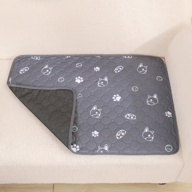 Reusable Washable Dog Pee Pad Blanket 🐶 | Ultra-Absorbent Waterproof Puppy Training Pad & Urine Mat 🌊