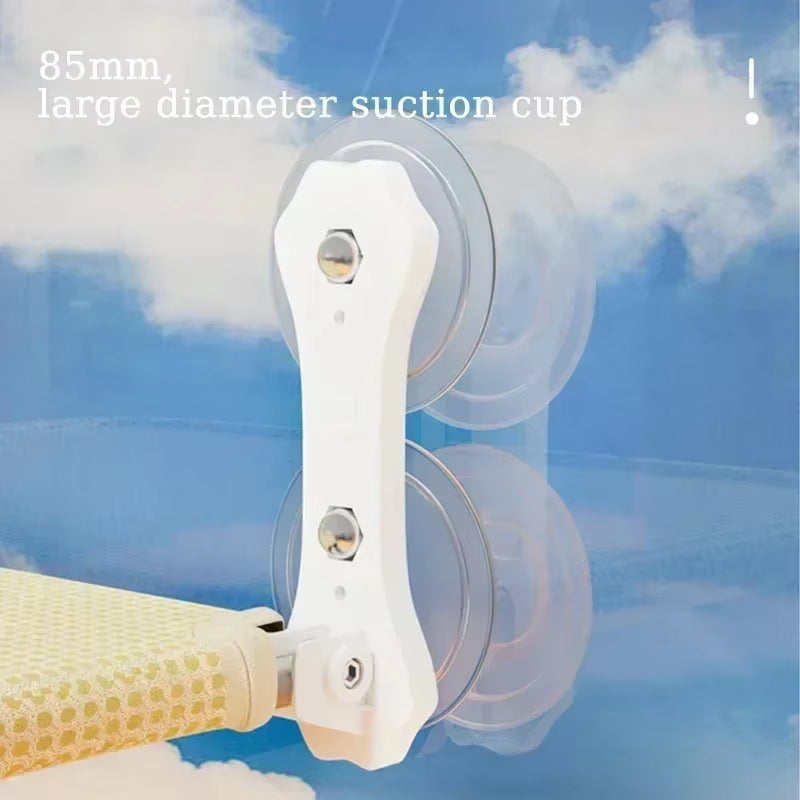 🐱 Suction Cup Cat Window Hammock 🪟 | Foldable Hanging Cat Bed & Cozy Sunbathing Nest ☀️🐾